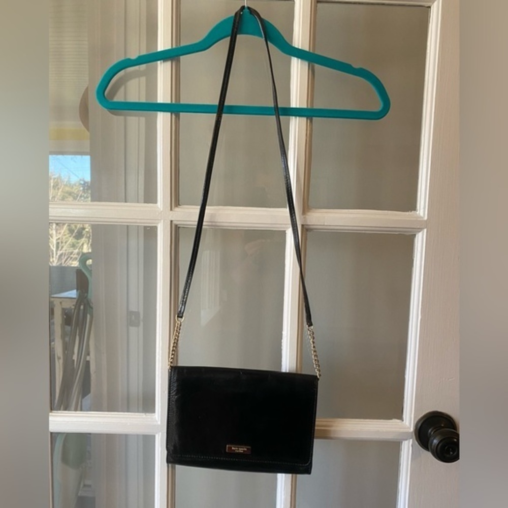 Kate Spade Patent Leather Crossbody Bag Purse